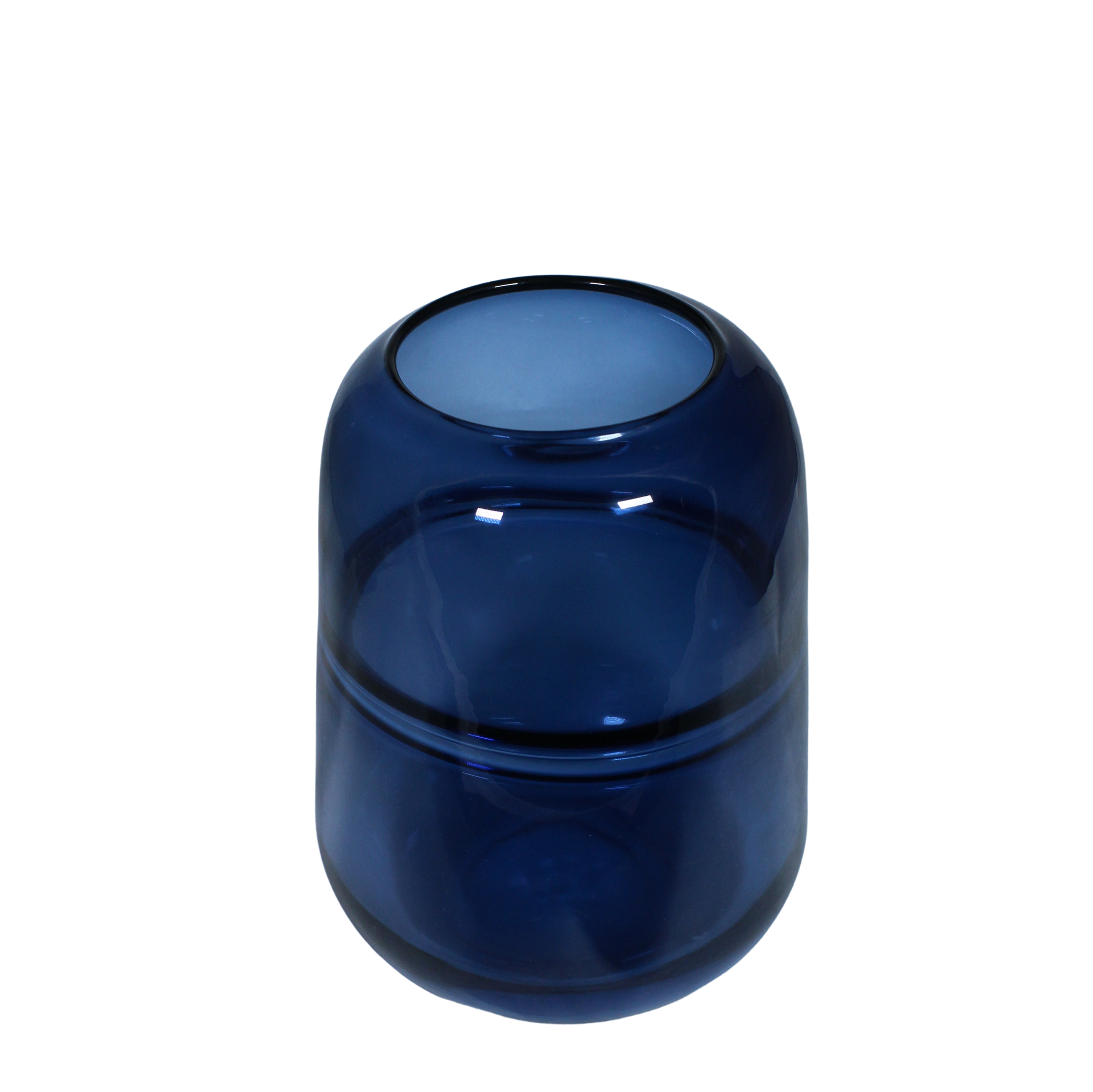 Aeris – Blue Glass Vase