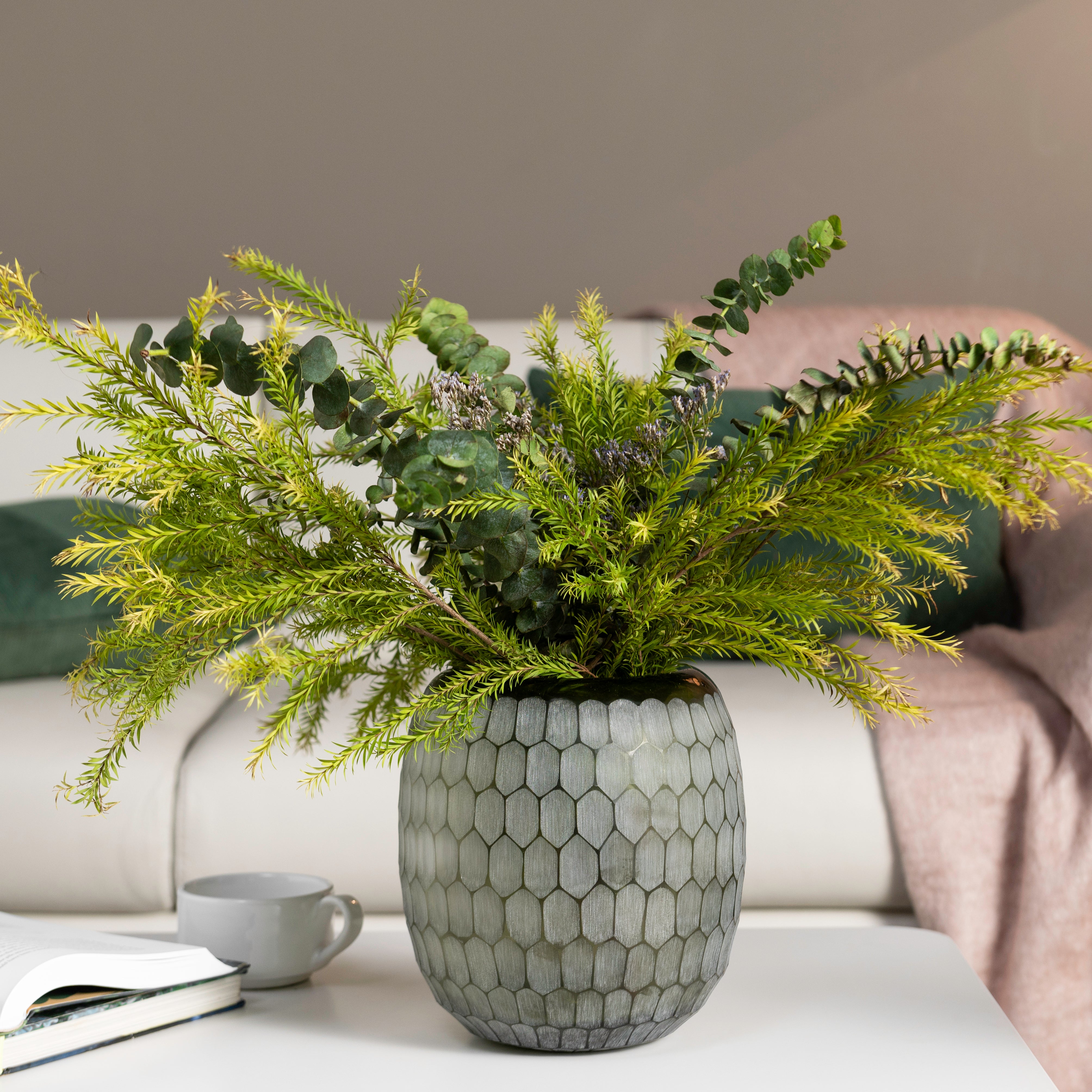 Glass Vase Luxury Glass Vase Harmony Hex Vases