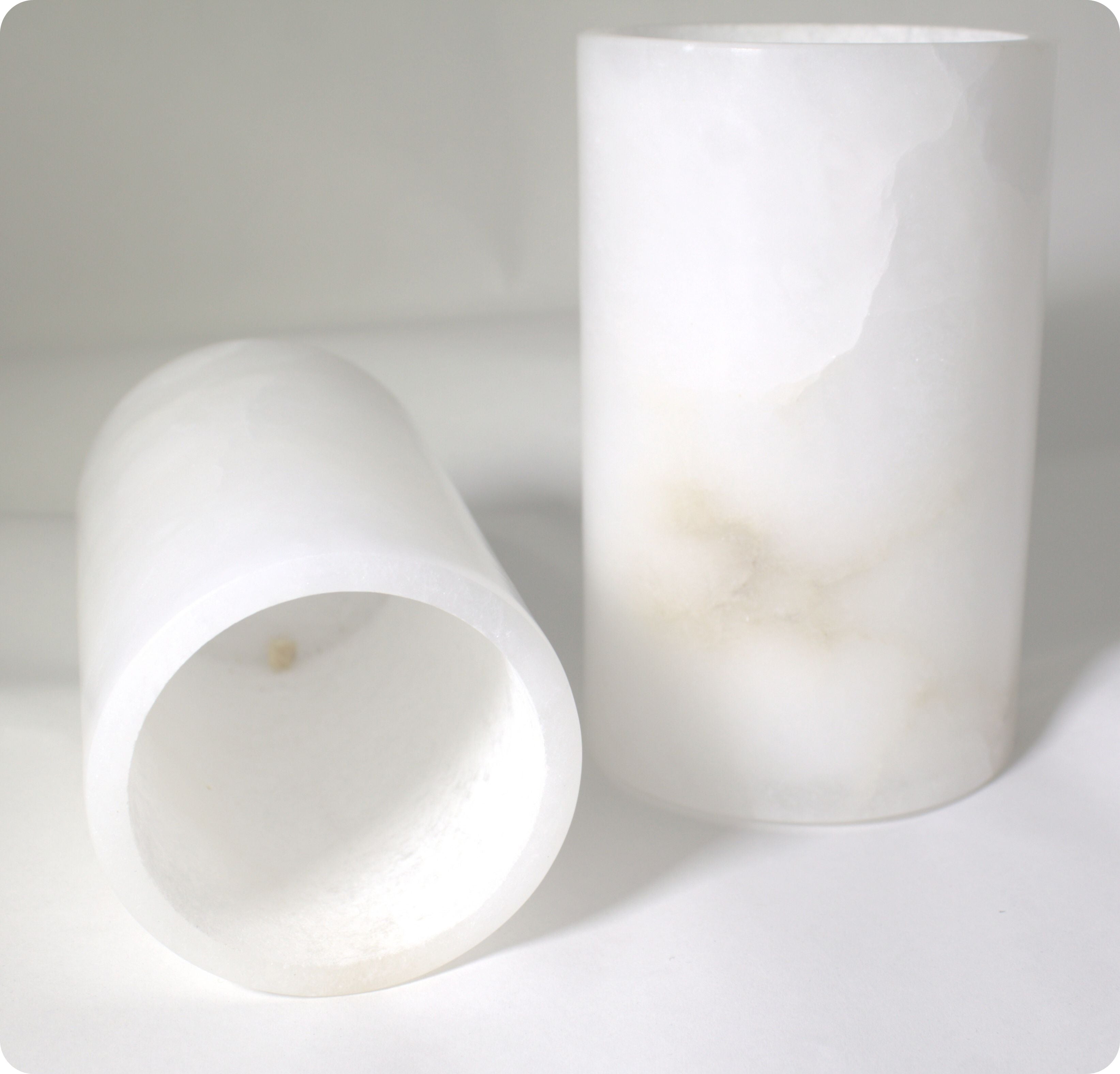 Multi-Use Alabaster Marble Holder