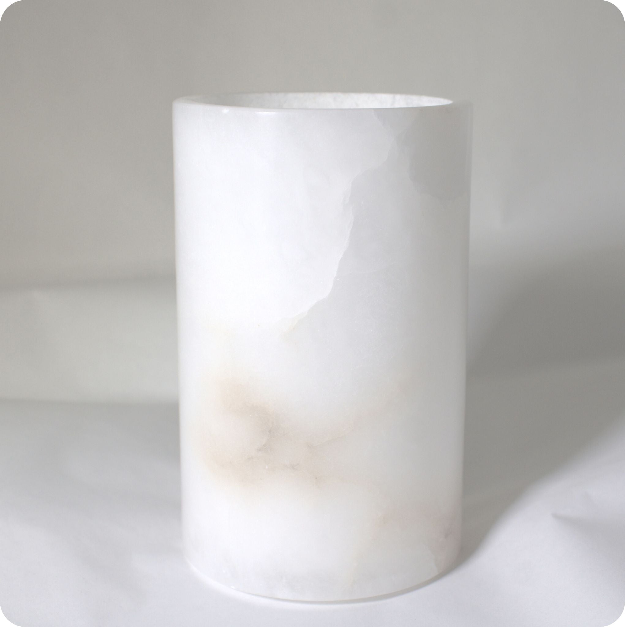 Multi-Use Alabaster Marble Holder