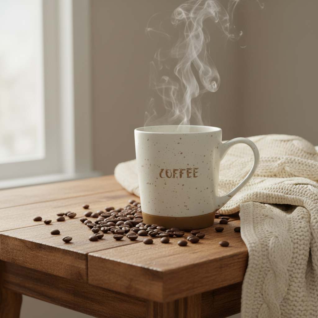 Velvet Brew Ceramic Coffee Mug