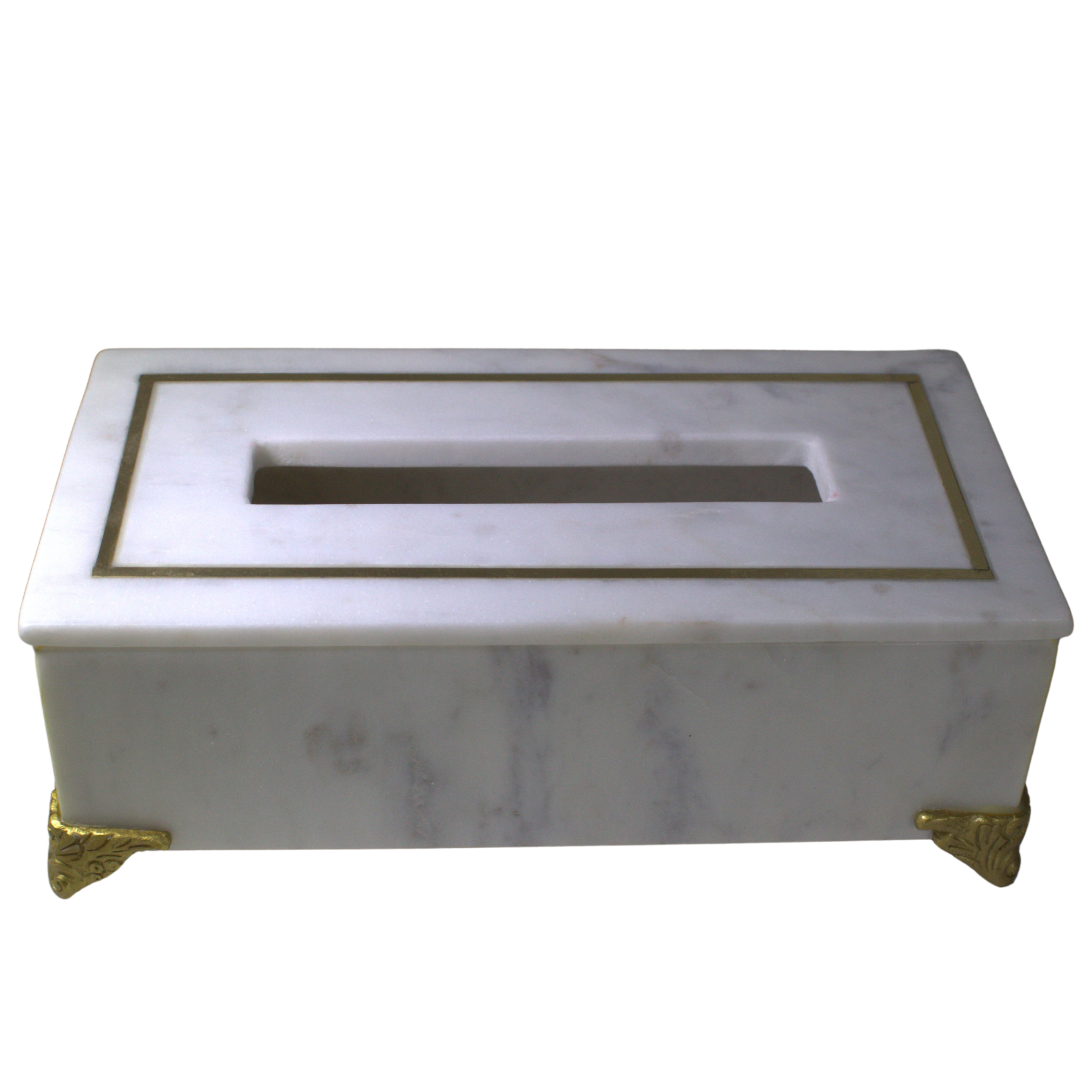 Marbella – Luxe Marble Tissue Box