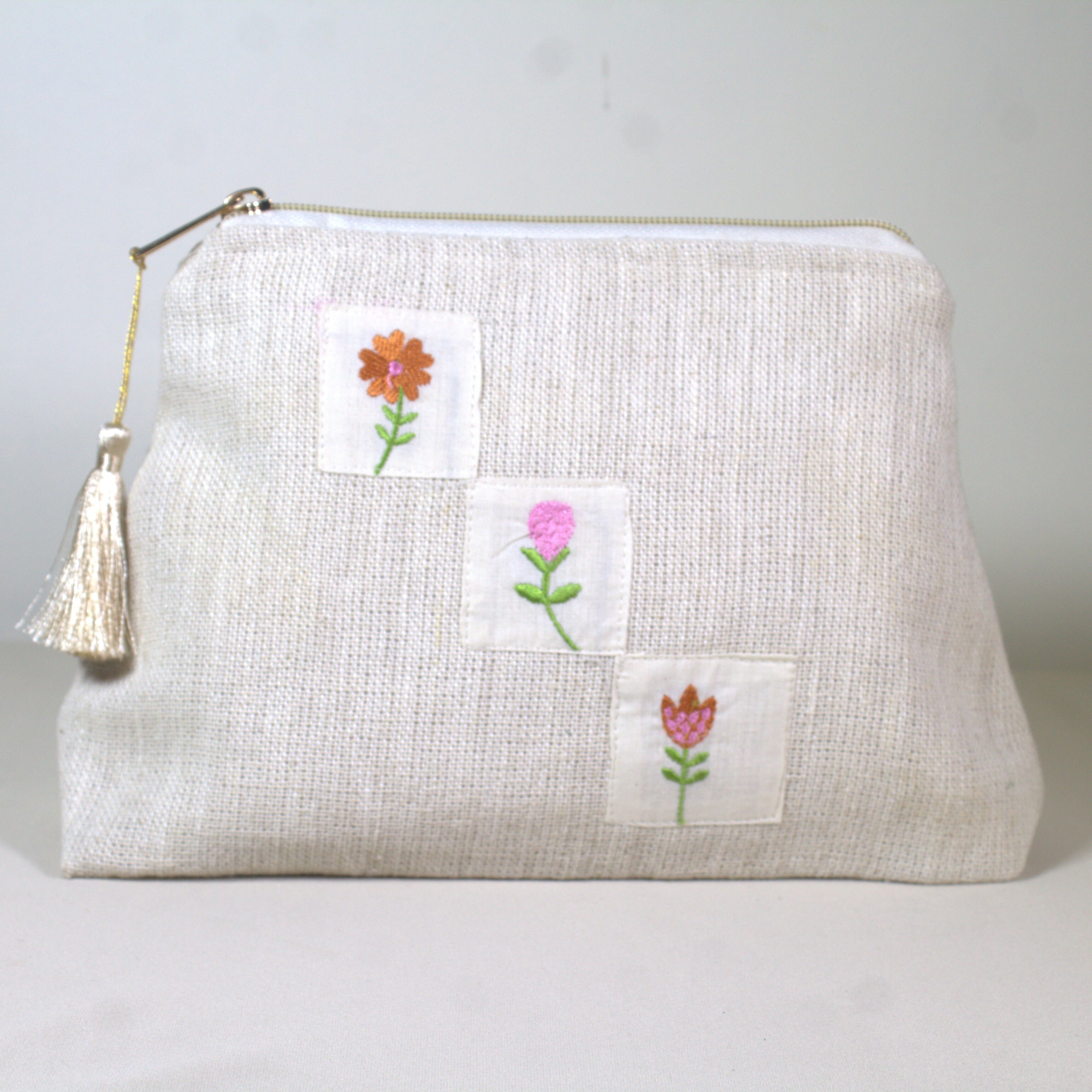 Bloom Blocks Makeup Pouch