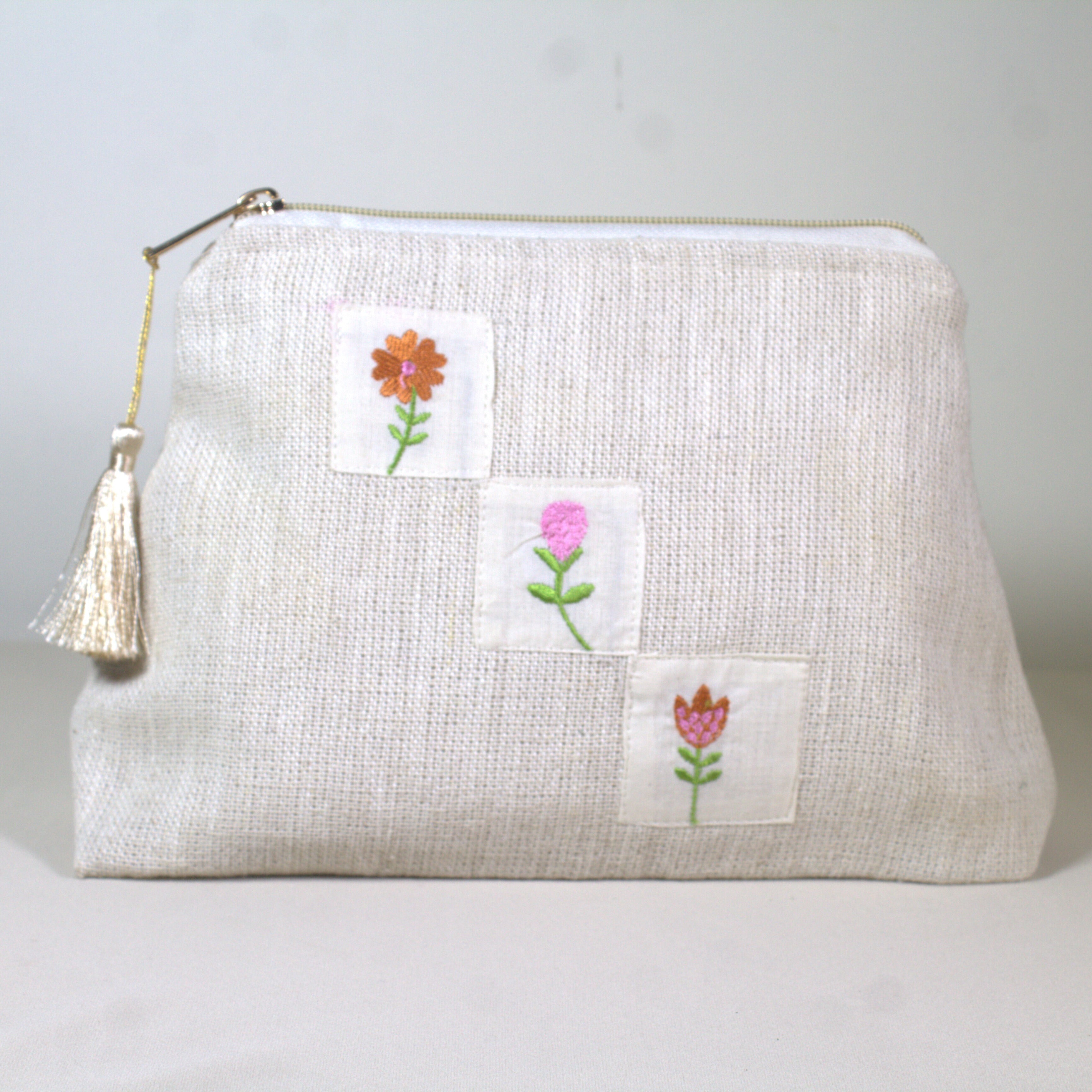 Bloom Blocks Makeup Pouch