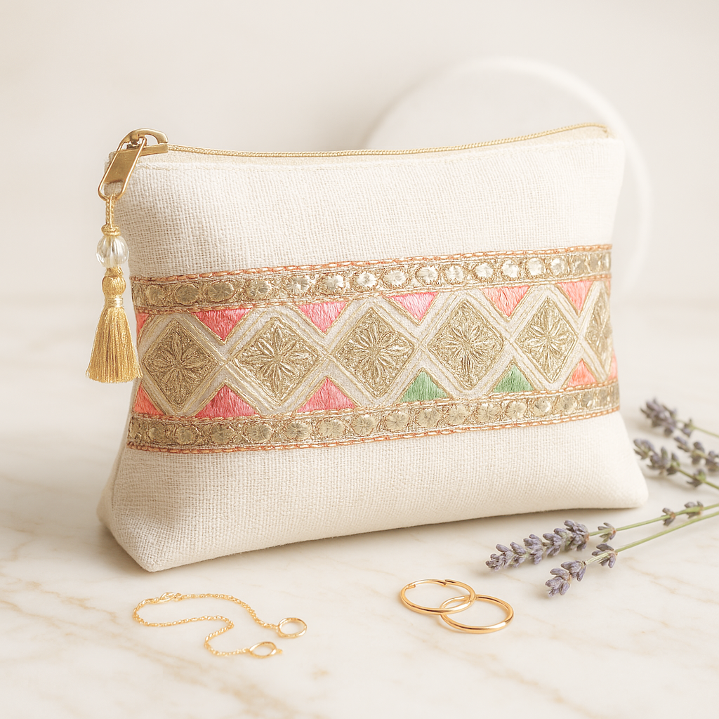 Zarika Gota Pouch – Rakhi Edition