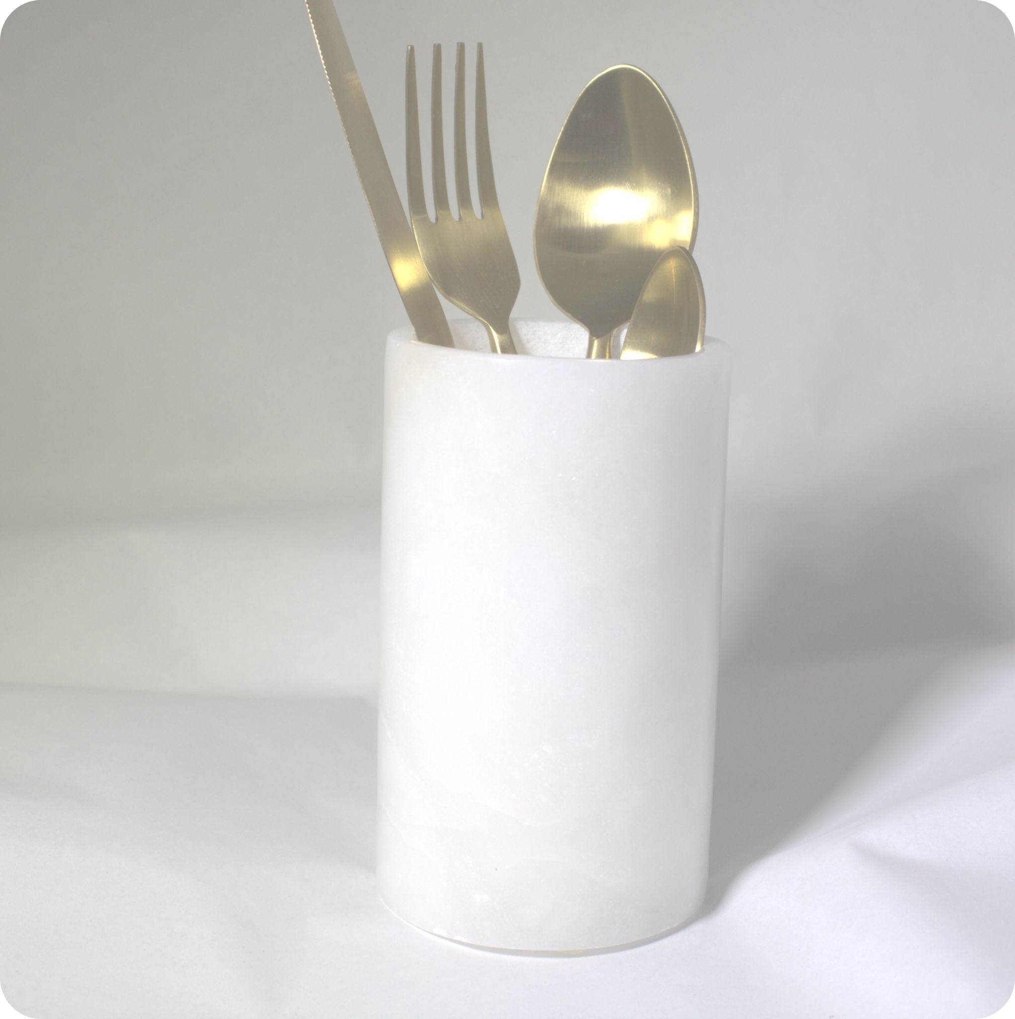 Multi-Use Alabaster Marble Holder