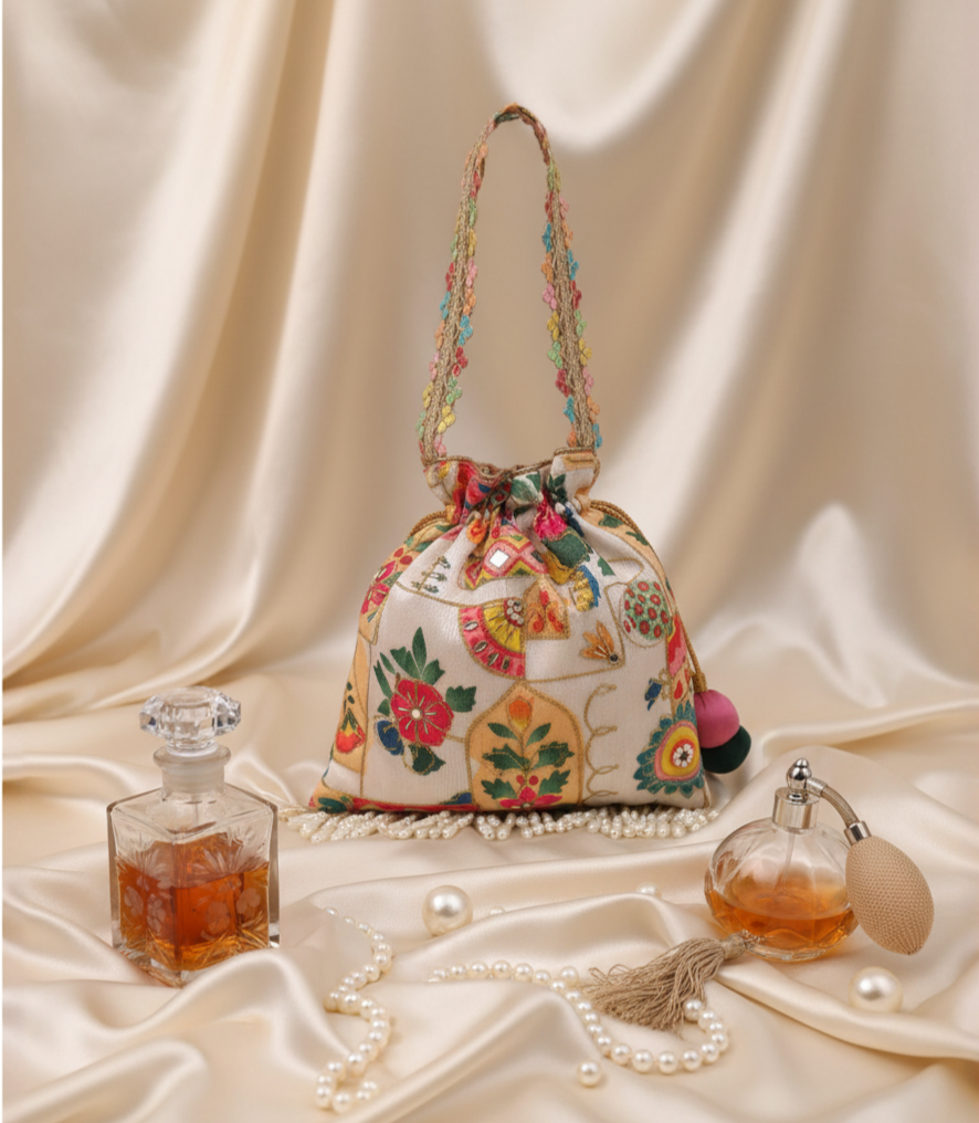 Sheesh Mahal Banarasi Potli