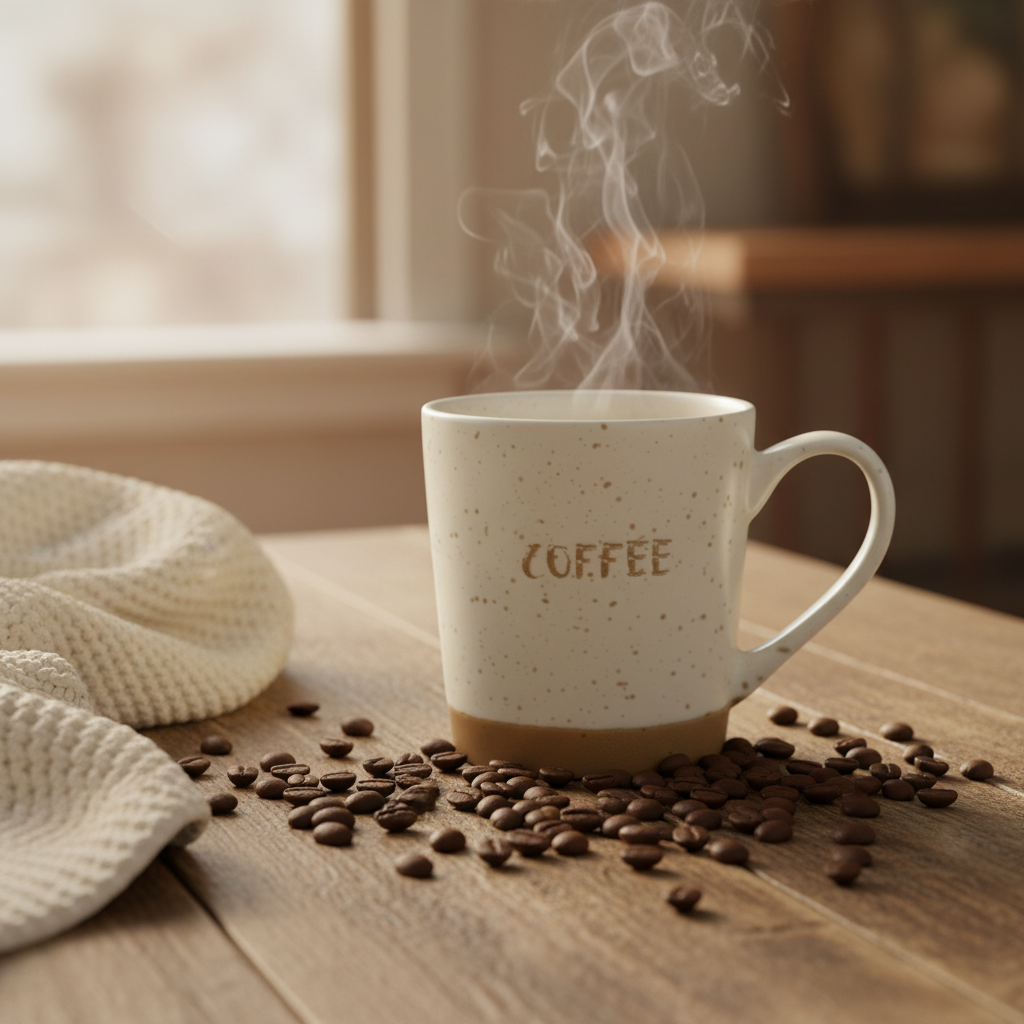 Velvet Brew Ceramic Coffee Mug