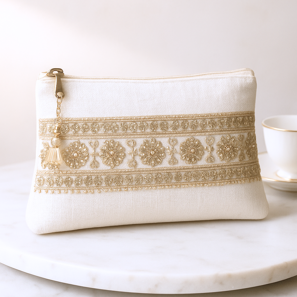 Rakhi Radiance Gota Pouch