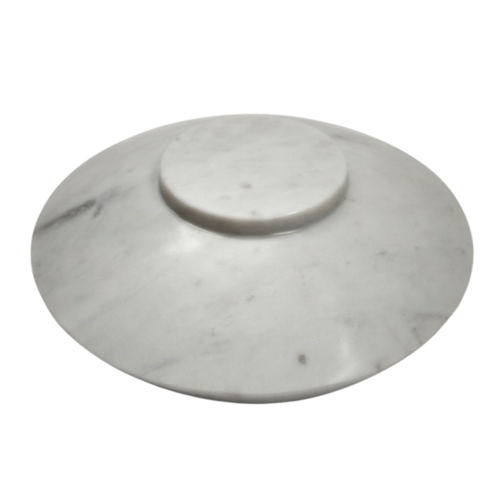 Aria White Marble Bowl  Urli