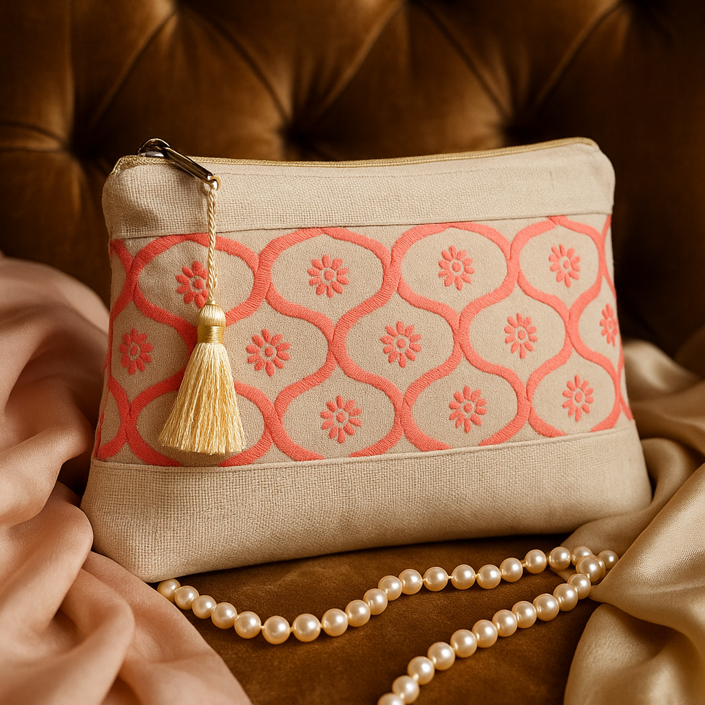 Sunburst Bloom Pouch