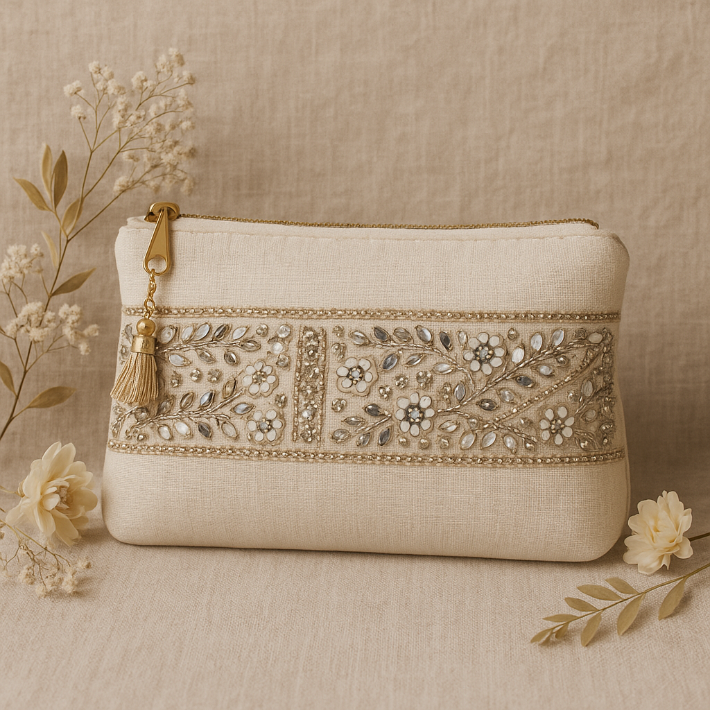 Zari Gul Pouch –Wedding-Colllection