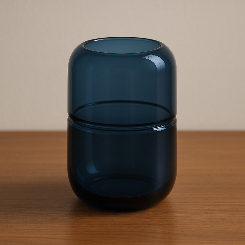 Aeris – Blue Glass Vase