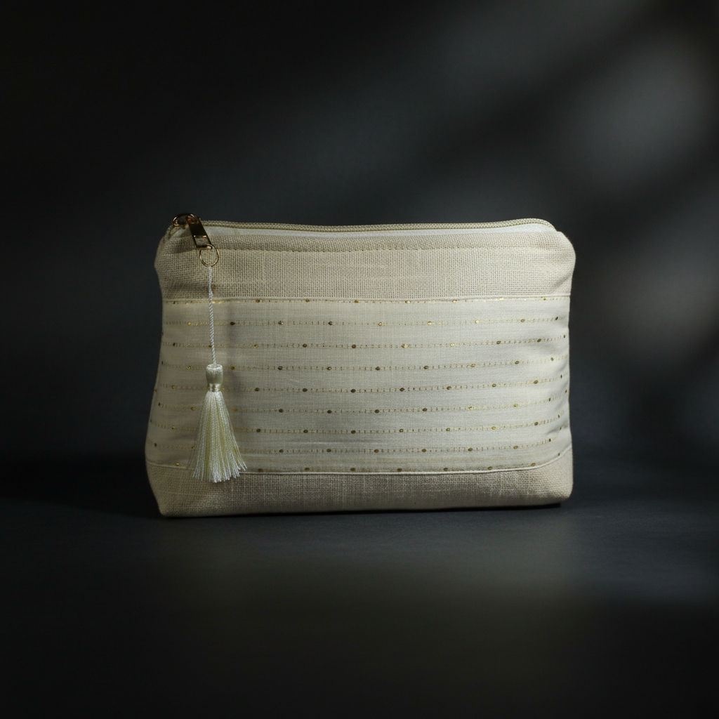 Amara Weave Tassel Pouch