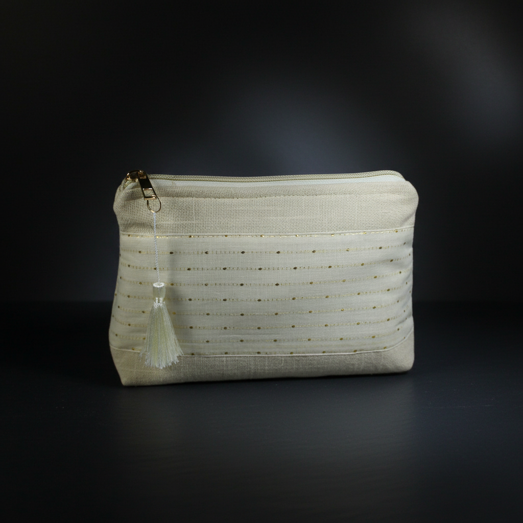 Amara Weave Tassel Pouch