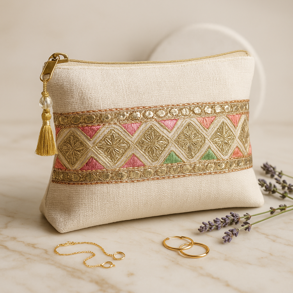 Zarika Gota Pouch – Rakhi Edition