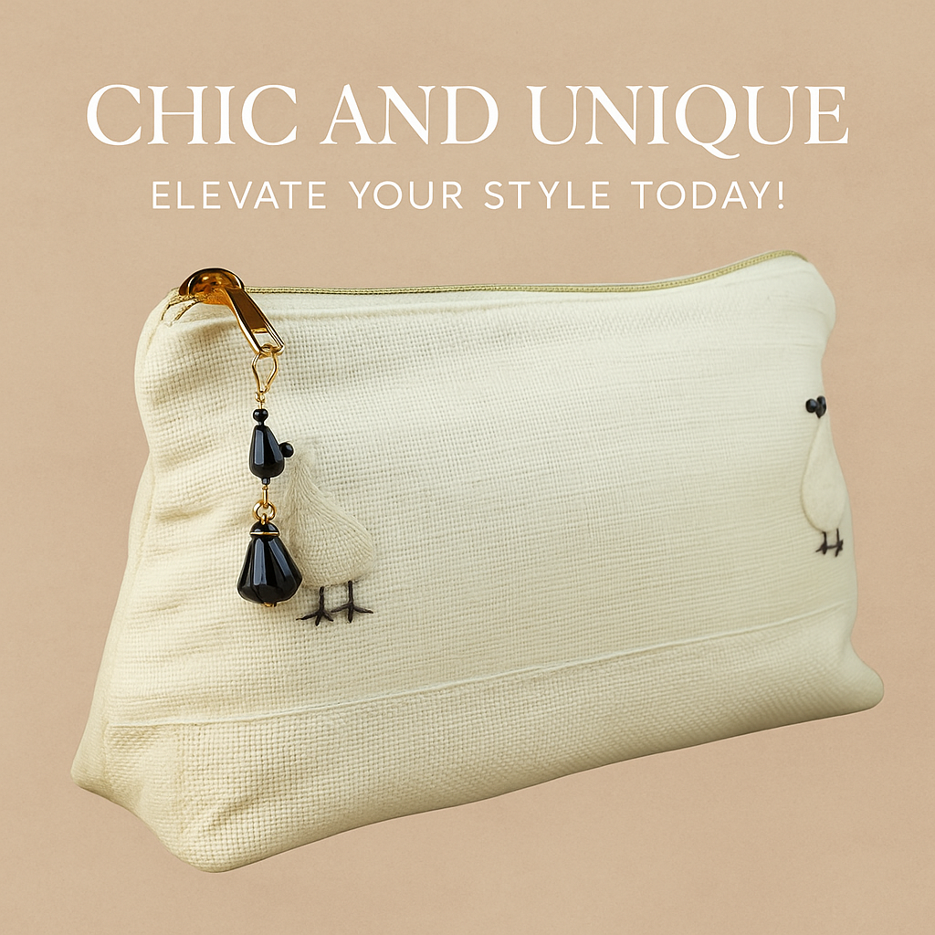 Twin Chick Charm Pouch